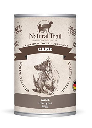5x400g + 400g GRATIS Natural Trail Wild Monoprotein Nassfutter Getreidefrei Hund Single Protein 5x400g + 400g GRATIS Natural Trail Wild Monoprotein Nassfutter Getreidefrei Hund Single Protein von NATURAL TRAIL
