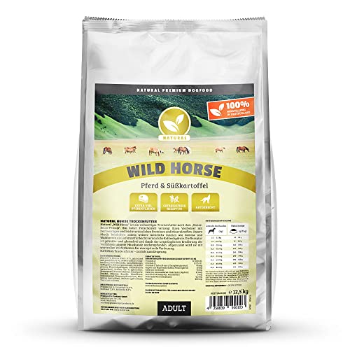 Natural - Wild Horse mit Pferd - 12,5 kg - Trockenfutter von NATURAL