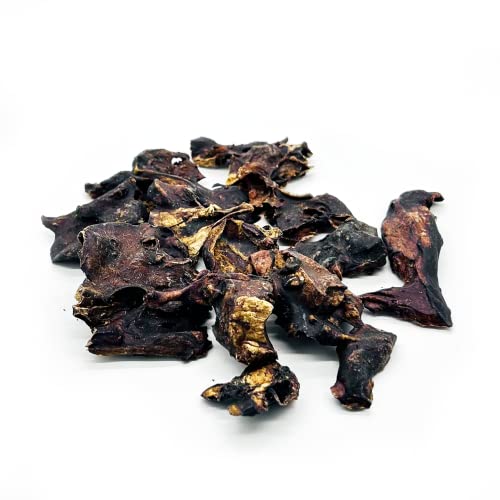 Naturalis Barf-Snack 500g getrocknete Rinderlunge Hunde-Kauartikel Leckerli Trainingshappen von NATURALIS BARF FOOD