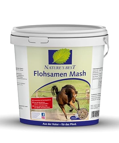 Nature´s Best Flohsamen Mash, 7,5 kg unterstützt den Darm Nature´s Best Flohsamen Mash, 7,5 kg unterstützt den Darm von Nature's Best