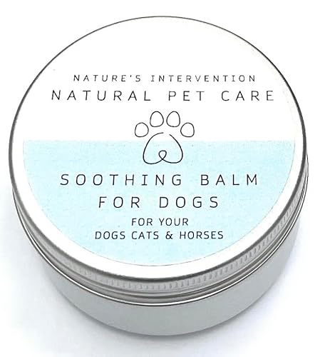 100% Natürliches BALSAM für HUNDEN - CALENDULA & LAVANDEL - 50 ml von NIP. Feuchtigkeitsspendend, Beruhigend, Lindert Juckreiz. Vorteilhaft für Trockene, Geschädigte, Gereizte Haut. 100% Natürliches BALSAM für HUNDEN - CALENDULA & LAVANDEL - 50 ml von NIP. Feuchtigkeitsspendend, Beruhigend, Lindert Juckreiz. Vorteilhaft für Trockene, Geschädigte, Gereizte Haut. von NATURE'S INTERVENTION