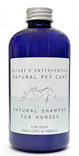 99% Natürliches Shampoo für Pferde - Aloe Vera, Neem, Citronella & Teebaumöl - 250ml von NIP. Ohne Sulfate, ohne Parabene. Reinigt, Lindert Juckreiz. Konzentriert. 99% Natürliches Shampoo für Pferde - Aloe Vera, Neem, Citronella & Teebaumöl - 250ml von NIP. Ohne Sulfate, ohne Parabene. Reinigt, Lindert Juckreiz. Konzentriert. von NATURE'S INTERVENTION