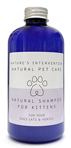 Shampoo für Katzchen – Aloe Vera & Lavendel - 250 ml von NIP. 99% Natürliches Sanftes. Keine Sulfate, Keine Parabene. Reinigt, Lindert Juckreiz. Konzentriert. Shampoo für Katzchen – Aloe Vera & Lavendel - 250 ml von NIP. 99% Natürliches Sanftes. Keine Sulfate, Keine Parabene. Reinigt, Lindert Juckreiz. Konzentriert. von NATURE'S INTERVENTION