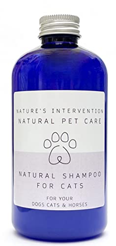 Shampoo für Katzen – Aloe Vera, Zedernholz & Lavendel - 250 ml von NIP. 99% Natürliches Sanftes. Keine Sulfate, Keine Parabene. Reinigt, Lindert Juckreiz. Konzentriert. Shampoo für Katzen – Aloe Vera, Zedernholz & Lavendel - 250 ml von NIP. 99% Natürliches Sanftes. Keine Sulfate, Keine Parabene. Reinigt, Lindert Juckreiz. Konzentriert. von NATURE'S INTERVENTION