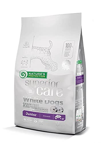 NATURE'S P 4771317456717 Natures PROTE White Dog Puppy getreidefreier Lachs 1,5 kg, Kunststoff, blau von NATURE'S P