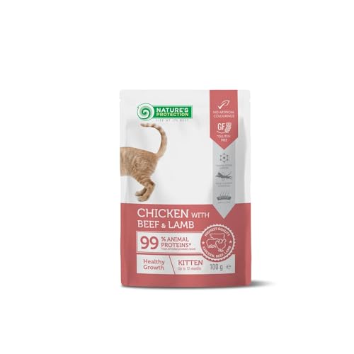 Natures P Cat Kitten Huhn Rindfleisch Lammbeutel 100 g Natures P Cat Kitten Huhn Rindfleisch Lammbeutel 100 g von NATURE'S P