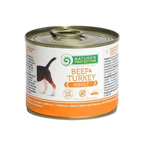NATURE'S PROTECTION Adult Beef Rindfleisch Nassfutter 200 g - Marke: NATURE'S PROTECTION - EAN: 4771317245236 NATURE'S PROTECTION Adult Beef Rindfleisch Nassfutter 200 g - Marke: NATURE'S PROTECTION - EAN: 4771317245236 von NATURE'S PROTECTION