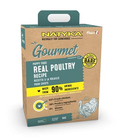 Natyka Gourmet Puppy Poultry-9 KG von NATYKA