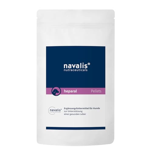 Navalis heparal DOG Pellets | 360 g | Ergänzungsfuttermittel für Hunde | Kann zur Funktion der Leber beitragen | Kann dabei helfen die Regeneration der Leber zu unterstützen von NAVALIS Nutraceuticals