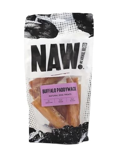 NAW Buffalo Paddywack, 200 g Packung, Premium-Hundeleckerlis, unterstützt gesunde Zahnhygiene, 100 % Büffel, eine schlankere Proteinquelle NAW Buffalo Paddywack, 200 g Packung, Premium-Hundeleckerlis, unterstützt gesunde Zahnhygiene, 100 % Büffel, eine schlankere Proteinquelle von NAW