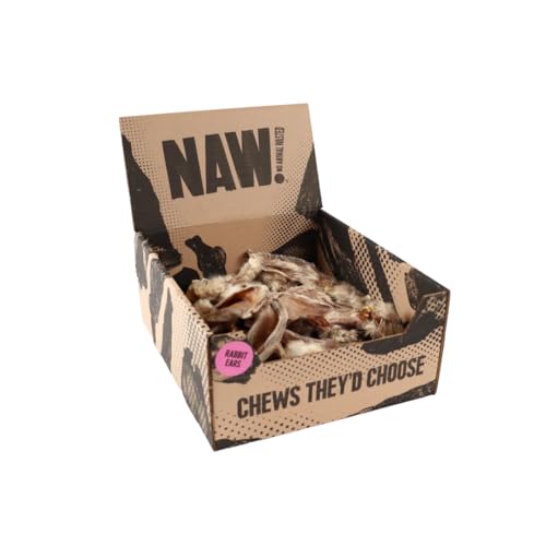 NAW Haarige Kaninchenohren, 500 g, hochwertige natürliche Hundeleckerlis, unterstützt gesunde Zahnhygiene, 100 % Kaninchen, eine schlankere Proteinquelle, luftgetrocknetes Kauspielzeug für Hunde NAW Haarige Kaninchenohren, 500 g, hochwertige natürliche Hundeleckerlis, unterstützt gesunde Zahnhygiene, 100 % Kaninchen, eine schlankere Proteinquelle, luftgetrocknetes Kauspielzeug für Hunde von NAW