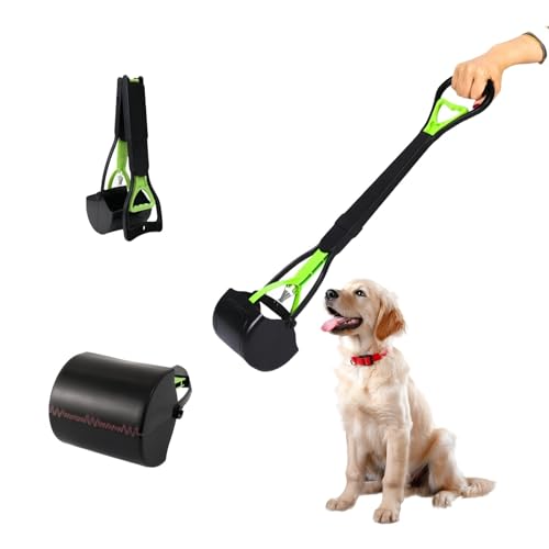Tragbare Hundekotschaufel für Hunde und Katzen, Faltbare Kotschaufel Langer Griff, Faltbare Hundekotschaufel Abfallsammler, langer Griff, tragbarer Haustierabfallsammler für drinnen und draußen Tragbare Hundekotschaufel für Hunde und Katzen, Faltbare Kotschaufel Langer Griff, Faltbare Hundekotschaufel Abfallsammler, langer Griff, tragbarer Haustierabfallsammler für drinnen und draußen von NBBENG