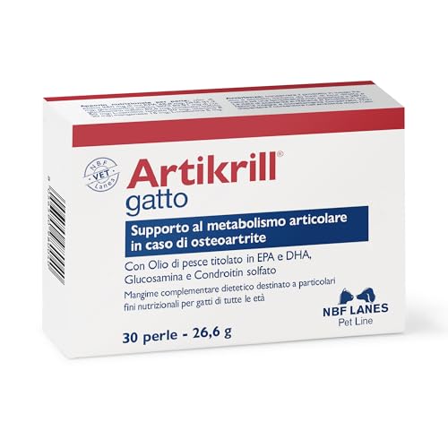 Artikrill Gatto – Katze gegen Entzündungen, Gelenk, 30 Perlen Artikrill Gatto – Katze gegen Entzündungen, Gelenk, 30 Perlen von NBF Lanes