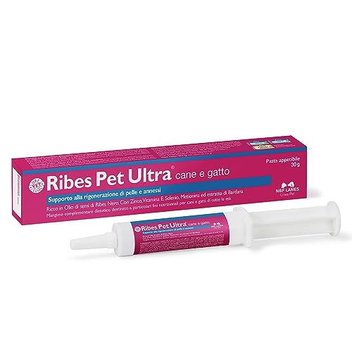 NBF Lanes | Johannisbeere Pet Ultra Hund und Katze, Paste 30 g, Unterstützung der Hautregeneration und Nebenwirkungen von NBF Lanes