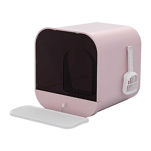 NBVNBV Katzenklo, Katzentoilette, Groß, Keine Geruchsverbreitung, Mit Deckel, Schubladen-Design, Für Katzen Bis 15 Kg, Modern, Haze Pulver, Unisex, Katzenbesitzer, Modern Design NBVNBV Katzenklo, Katzentoilette, Groß, Keine Geruchsverbreitung, Mit Deckel, Schubladen-Design, Für Katzen Bis 15 Kg, Modern, Haze Pulver, Unisex, Katzenbesitzer, Modern Design von NBVNBV