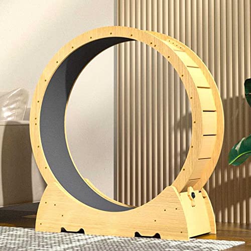 Katzenlaufrad, Katze Katze Laufband Aus High Fiber Board,mit Schloss, Winziger Spalt Und Leise Riemenscheiben Katzenrad, Katzenlaufband Haustier Spielzeug Katzenlaufrad, Katze Katze Laufband Aus High Fiber Board,mit Schloss, Winziger Spalt Und Leise Riemenscheiben Katzenrad, Katzenlaufband Haustier Spielzeug von NBVNBV