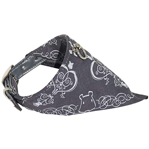 NC Halskette Bandana Stoff Strand Grau 34 bis 44 von NC