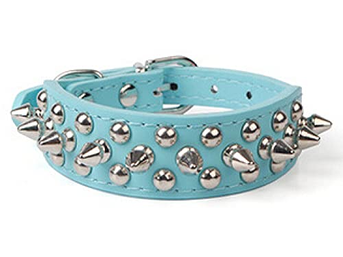 Punk Style Spiked Haustier Hundehalsband Runde Kugel Nagel Niet Nieten Kragen Halsband Kleines Hundehalsband PU Leder Pet roducts,Blau,xs Punk Style Spiked Haustier Hundehalsband Runde Kugel Nagel Niet Nieten Kragen Halsband Kleines Hundehalsband PU Leder Pet roducts,Blau,xs von NC
