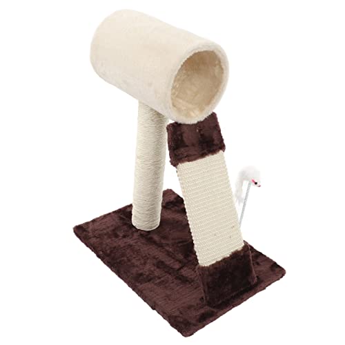 Katzenkratzbaum Sisalkratzbaum Krallenschleifen Kletterstall Kratzbaumturm Mit Mausspielzeug Für Indoor-Katzen Kätzchen Katzenkratzbaum Sisalkratzbaum Krallenschleifen Kletterstall Kratzbaumturm Mit Mausspielzeug Für Indoor-Katzen Kätzchen von NDNCZDHC