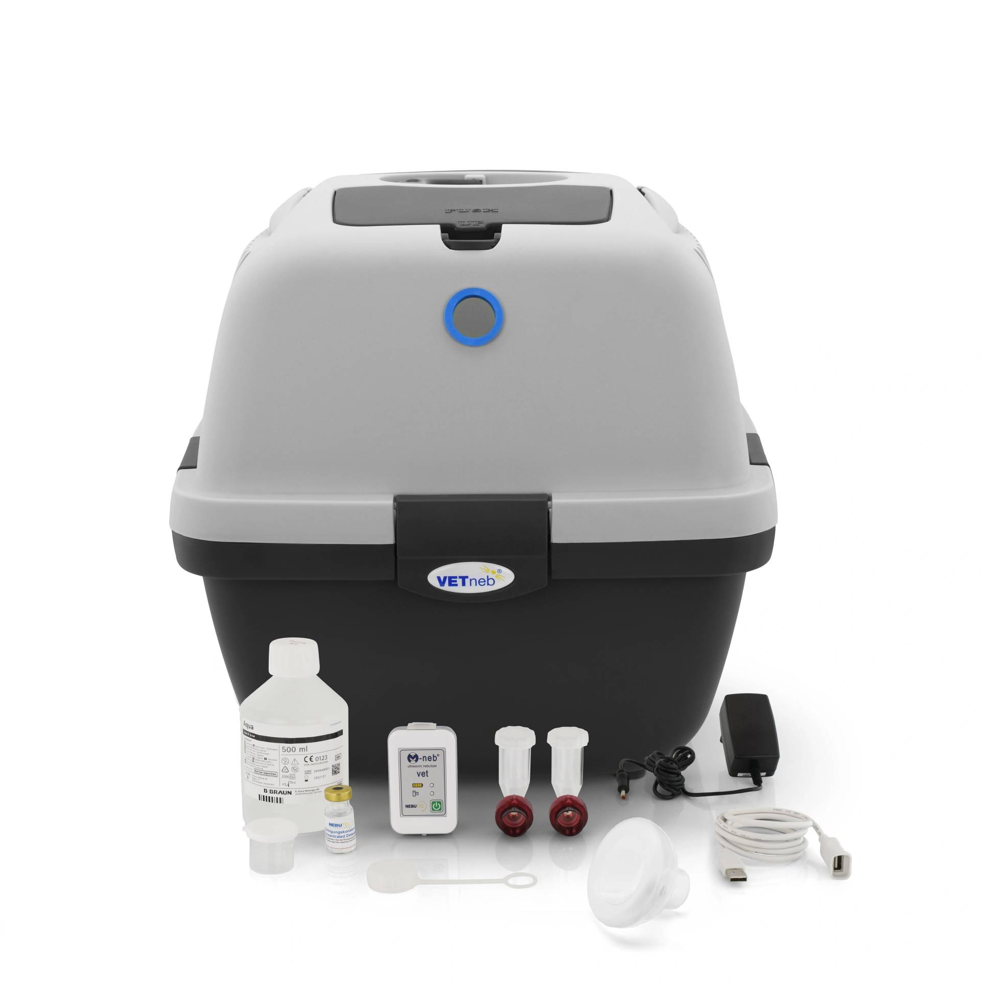 M-neb vet Hm-300 Inhalationsset Für Katzen und Kleintiere von NEBU-TEC