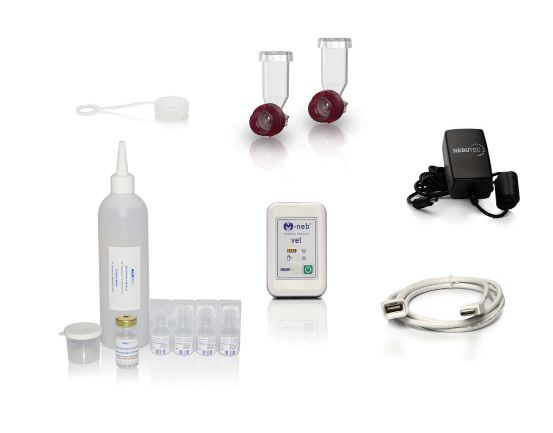 M-neb vet Hm-300 mesh nebulizer Starterkit für Hunde, Katzen, Kleintiere M-neb vet Hm-300 mesh nebulizer Starterkit für Hunde, Katzen, Kleintiere von NEBU-TEC