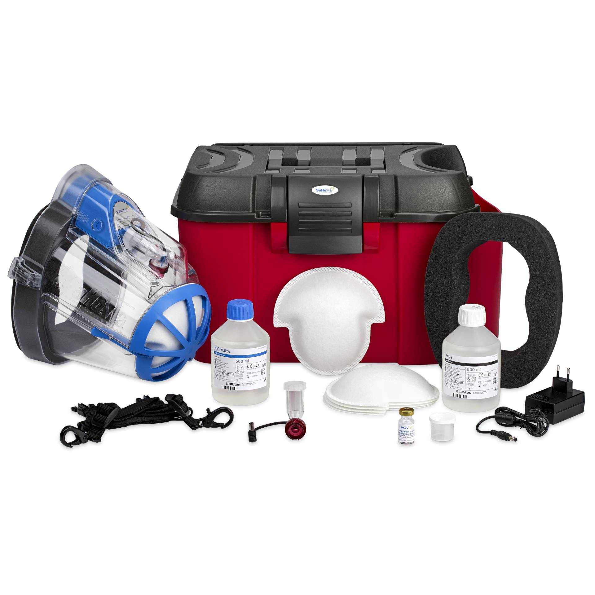 SaHoMa®-ll Inhalationsset Unterstützung der Atemwege von NEBU-TEC