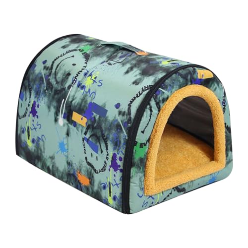 wasserdichte Outdoor-Hundehütte, langlebige Hundehütte, wetterfester, isolierter Tierhei mit erhöhtem Design, rostbeständiger Konstruktion und einfacher Montage, ideal für ganzjährigen Komfort von NEECS