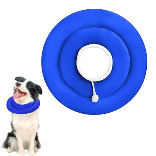 NEFLUM Elisabethanisches Halsband | Hören Sie auf, Hundekegelhalsband zu lecken | Bequeme Hunde-Erholungshalsbänder, Kegel, Verstellbarer Hundehalskegel, schützendes elisabethanisches Halsband für von NEFLUM