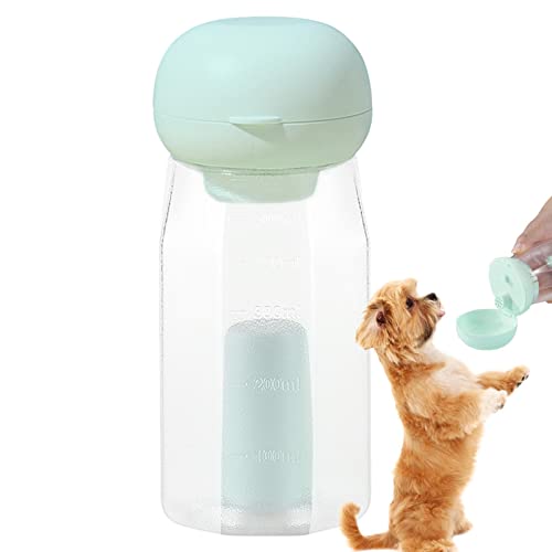 NEFLUM Hunde-Wasserflasche, 2-in-1-Wasserspender für Welpen, mit Müllbeutelhalter für Spaziergänge im Freien und Reisen von NEFLUM