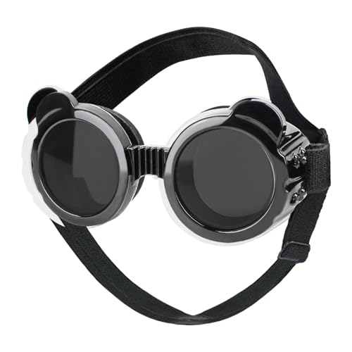 NEFLUM Hundesonnenbrille | Eyewear Sonnenbrille für Hunde – winddichter Nebelschutz, Welpenaugenbekleidung für kleine, mittelgroße Hunde von NEFLUM