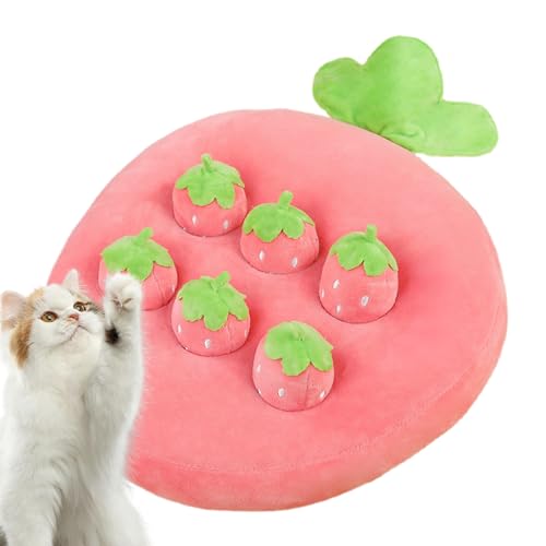NEFLUM Karottenfarm-Katzenspielzeug, Karotten-Katzenspielzeug - Interaktives Katzenspielzeug Karottenfarm,Interaktives Katzenspielzeug Erdbeerfarm, Karottenziehspielzeug und Ananaspuppe für Welpen NEFLUM Karottenfarm-Katzenspielzeug, Karotten-Katzenspielzeug - Interaktives Katzenspielzeug Karottenfarm,Interaktives Katzenspielzeug Erdbeerfarm, Karottenziehspielzeug und Ananaspuppe für Welpen von NEFLUM