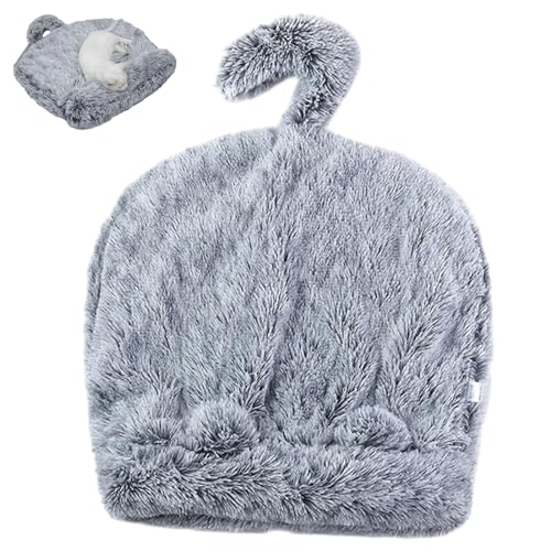 NEFLUM Katzenschlafsack | Kleines Hundebett | Warmes Haustiernest, Katzenhöhlenbett, gemütlicher Kätzchensack für kleine Hunde, Welpenbett, kleines Haustierbett NEFLUM Katzenschlafsack | Kleines Hundebett | Warmes Haustiernest, Katzenhöhlenbett, gemütlicher Kätzchensack für kleine Hunde, Welpenbett, kleines Haustierbett von NEFLUM