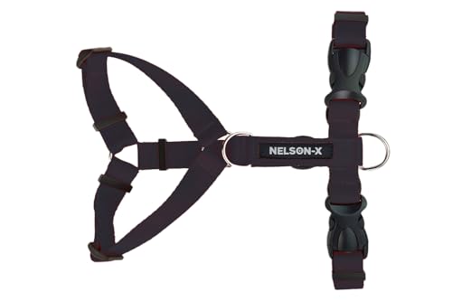 Hundegeschirr vom Typ Guard, vom Zynopsychologen entwickelt, 4 Farben, Produkt aus der EU (schwarz, M) von NELSON-X
