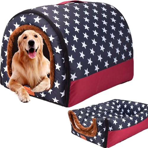 Doghouse Katzen-Unterschlupf, abnehmbares Katzenhöhle, Bett, Katzenhaus, Hundesofa, Haustierbetten, Welpenhaus, Haustiernest, Zwinger mit rutschfester Unterseite für kleine, mittelgroße Hunde, 48 x 52 Doghouse Katzen-Unterschlupf, abnehmbares Katzenhöhle, Bett, Katzenhaus, Hundesofa, Haustierbetten, Welpenhaus, Haustiernest, Zwinger mit rutschfester Unterseite für kleine, mittelgroße Hunde, 48 x 52 von NENIUX