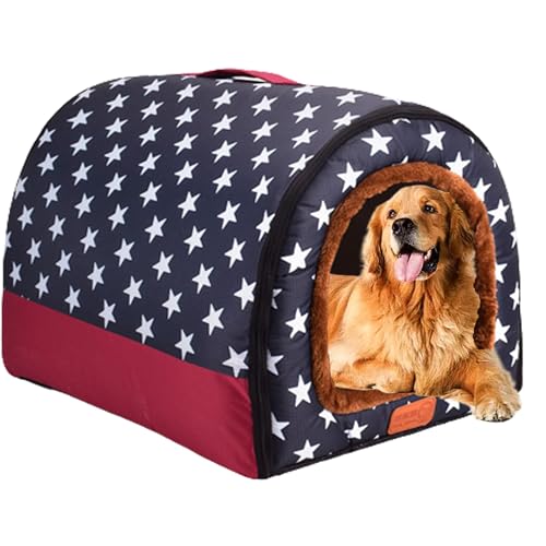Haustierhaus für den Innenbereich, Haustiernest, Hundehaus, Hundebetten, Zwinger, abnehmbar, waschbar, Katzenbetten, Iglu-Bett mit rutschfester Unterseite für kleine, mittelgroße Hunde, Katzen, 48 x Haustierhaus für den Innenbereich, Haustiernest, Hundehaus, Hundebetten, Zwinger, abnehmbar, waschbar, Katzenbetten, Iglu-Bett mit rutschfester Unterseite für kleine, mittelgroße Hunde, Katzen, 48 x von NENIUX