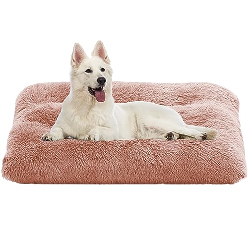 NENIUX Anti-Angst-Hundebetten für Hundekäfige, Matratze, Zwinger, selbstwärmendes Katzenbett, Haustierbett, Hundekissen, Hundebett mit rutschfester Unterseite für große, mittelgroße und kleine Hunde, NENIUX Anti-Angst-Hundebetten für Hundekäfige, Matratze, Zwinger, selbstwärmendes Katzenbett, Haustierbett, Hundekissen, Hundebett mit rutschfester Unterseite für große, mittelgroße und kleine Hunde, von NENIUX