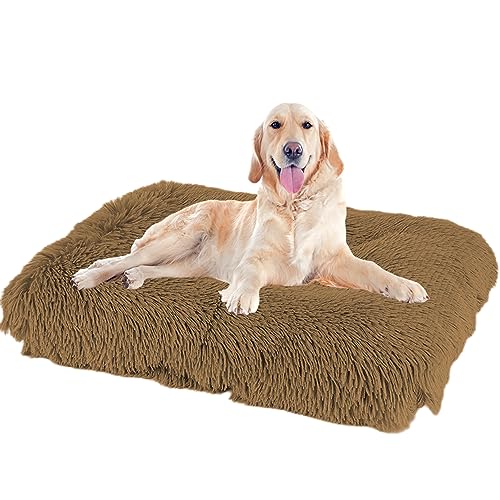 NENIUX Bequemes Hundekissen, Hundekissen, Matratze, Hundebetten, Zwinger-Pad, Haustierbett, Katzenpolster mit rutschfester Unterseite für mittelgroße und große Hunde, Haustiere, 122 x 85 x 12 cm, NENIUX Bequemes Hundekissen, Hundekissen, Matratze, Hundebetten, Zwinger-Pad, Haustierbett, Katzenpolster mit rutschfester Unterseite für mittelgroße und große Hunde, Haustiere, 122 x 85 x 12 cm, von NENIUX