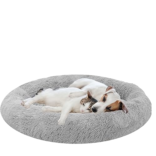 NENIUX Donut Haustierbett, Hundebett Katzenbett Hundekissen, Rund aus Plüsch Hundesofa, Rutschfestes Haustier Sofa Katzen Kissen katzenkorb für Kleine, Mittelgroße & Große Hunde, Katzen(130cm/51inch) NENIUX Donut Haustierbett, Hundebett Katzenbett Hundekissen, Rund aus Plüsch Hundesofa, Rutschfestes Haustier Sofa Katzen Kissen katzenkorb für Kleine, Mittelgroße & Große Hunde, Katzen(130cm/51inch) von NENIUX