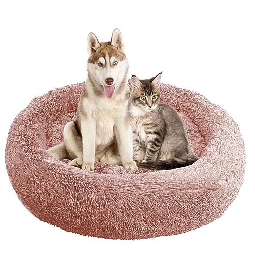 NENIUX Donut Hundebett Haustierbett, Maschinenwaschbar Hundesofa, Katzenbett Hundekorb Hunde Schlafbett, Rund Haustier Sofa Katzenkissen für Kleine, Mittelgroße & Große Hunde, Katzen(140cm/55inch) NENIUX Donut Hundebett Haustierbett, Maschinenwaschbar Hundesofa, Katzenbett Hundekorb Hunde Schlafbett, Rund Haustier Sofa Katzenkissen für Kleine, Mittelgroße & Große Hunde, Katzen(140cm/55inch) von NENIUX