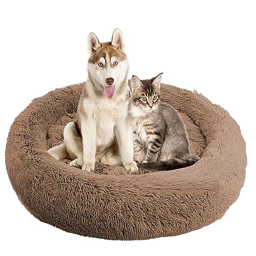 NENIUX Donut Hundebett Haustierbett, Maschinenwaschbar Hundesofa, Katzenbett Hundekorb Hunde Schlafbett, Rund Haustier Sofa Katzenkissen für Kleine, Mittelgroße & Große Hunde, Katzen(150cm/59inch) NENIUX Donut Hundebett Haustierbett, Maschinenwaschbar Hundesofa, Katzenbett Hundekorb Hunde Schlafbett, Rund Haustier Sofa Katzenkissen für Kleine, Mittelgroße & Große Hunde, Katzen(150cm/59inch) von NENIUX