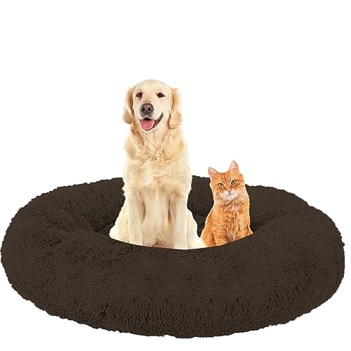 NENIUX Donut Katzenbett Hundebett, Maschinenwaschbar Hundekorb Katzenkorb Katzenkissen Hundekissen, Haustierbett Welpen Kissen Hundesofa für Kleine, Mittelgroße & Große Hunde, Katzen(120cm/47inch) NENIUX Donut Katzenbett Hundebett, Maschinenwaschbar Hundekorb Katzenkorb Katzenkissen Hundekissen, Haustierbett Welpen Kissen Hundesofa für Kleine, Mittelgroße & Große Hunde, Katzen(120cm/47inch) von NENIUX