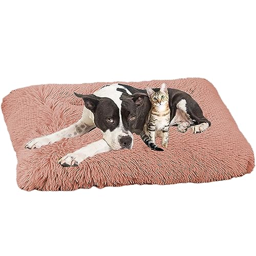 NENIUX Große Hundekäfig-Matratze, Anti-Angst-Hundekissen, Betten, Hundebetten, Haustierkissen, Katzenpolster mit rutschfester Unterseite für kleine, große, mittelgroße Hunde, Haustiere, Katzen, 65 x NENIUX Große Hundekäfig-Matratze, Anti-Angst-Hundekissen, Betten, Hundebetten, Haustierkissen, Katzenpolster mit rutschfester Unterseite für kleine, große, mittelgroße Hunde, Haustiere, Katzen, 65 x von NENIUX