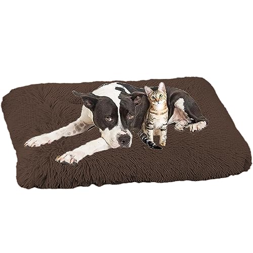 NENIUX Große Hundekäfig-Matratze, Anti-Angst-Hundekissen, Betten, Hundebetten, Haustierkissen, Katzenpolster mit rutschfester Unterseite für kleine, große, mittelgroße Hunde, Haustiere, Katzen, 65 x NENIUX Große Hundekäfig-Matratze, Anti-Angst-Hundekissen, Betten, Hundebetten, Haustierkissen, Katzenpolster mit rutschfester Unterseite für kleine, große, mittelgroße Hunde, Haustiere, Katzen, 65 x von NENIUX