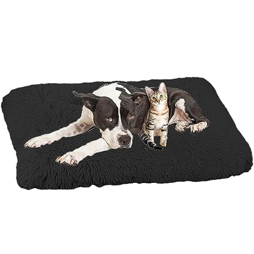 NENIUX Große Hundekäfig-Matratze, Anti-Angst-Hundekissen, Betten, Hundebetten, Haustierkissen, Katzenpolster mit rutschfester Unterseite für kleine, große, mittelgroße Hunde, Haustiere, Katzen, 65 x NENIUX Große Hundekäfig-Matratze, Anti-Angst-Hundekissen, Betten, Hundebetten, Haustierkissen, Katzenpolster mit rutschfester Unterseite für kleine, große, mittelgroße Hunde, Haustiere, Katzen, 65 x von NENIUX