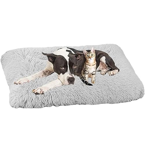 NENIUX Große Hundekäfig-Matratze, Anti-Angst-Hundekissen, Betten, Hundebetten, Haustierkissen, Katzenpolster mit rutschfester Unterseite für kleine, große, mittelgroße Hunde, Haustiere, Katzen, 65 x NENIUX Große Hundekäfig-Matratze, Anti-Angst-Hundekissen, Betten, Hundebetten, Haustierkissen, Katzenpolster mit rutschfester Unterseite für kleine, große, mittelgroße Hunde, Haustiere, Katzen, 65 x von NENIUX