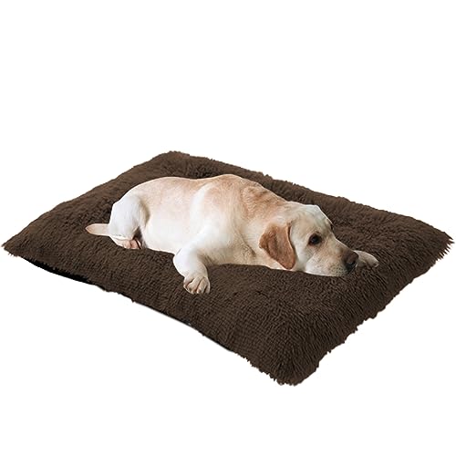 NENIUX Großes Hundebett Hundekissen, Anti-Angst, Haustierbett, Hundekissen, Bett, Hundekäfig-Matratze, Zwinger-Pad, Hundedecke mit rutschfester Unterseite für mittelgroße und kleine Hunde und Katzen, NENIUX Großes Hundebett Hundekissen, Anti-Angst, Haustierbett, Hundekissen, Bett, Hundekäfig-Matratze, Zwinger-Pad, Hundedecke mit rutschfester Unterseite für mittelgroße und kleine Hunde und Katzen, von NENIUX