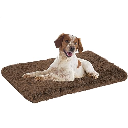 NENIUX Hundebetten mit rutschfester Unterseite, waschbar, Hundekäfig-Matratze, Haustierbetten, Hundekissen, Hundekäfige, Katzenmatte, Welpenmatte für mittelgroße und kleine Hunde und Katzen, 50 x 40 x NENIUX Hundebetten mit rutschfester Unterseite, waschbar, Hundekäfig-Matratze, Haustierbetten, Hundekissen, Hundekäfige, Katzenmatte, Welpenmatte für mittelgroße und kleine Hunde und Katzen, 50 x 40 x von NENIUX