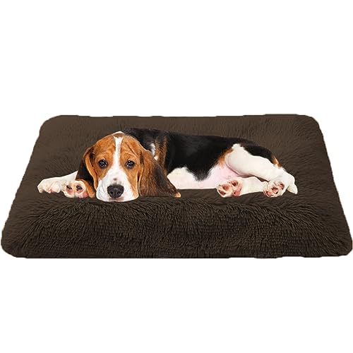 NENIUX Hundekäfigbett, Haustierbett, beruhigende Hundebetten, Zwinger-Pad, Welpenmatte, Hundekäfig-Matratze, rutschfestes Hundekissen, Hundekissen, Katzenpolster für kleine, große, mittelgroße Hunde, NENIUX Hundekäfigbett, Haustierbett, beruhigende Hundebetten, Zwinger-Pad, Welpenmatte, Hundekäfig-Matratze, rutschfestes Hundekissen, Hundekissen, Katzenpolster für kleine, große, mittelgroße Hunde, von NENIUX
