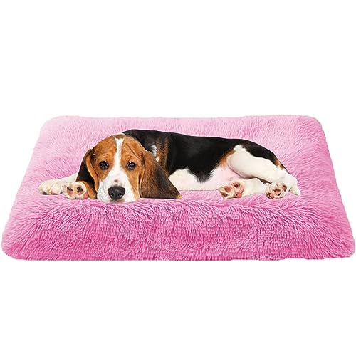 NENIUX Hundekäfigbett, Haustierbett, beruhigende Hundebetten, Zwinger-Pad, Welpenmatte, Hundekäfig-Matratze, rutschfestes Hundekissen, Hundekissen, Katzenpolster für kleine, große, mittelgroße Hunde, NENIUX Hundekäfigbett, Haustierbett, beruhigende Hundebetten, Zwinger-Pad, Welpenmatte, Hundekäfig-Matratze, rutschfestes Hundekissen, Hundekissen, Katzenpolster für kleine, große, mittelgroße Hunde, von NENIUX