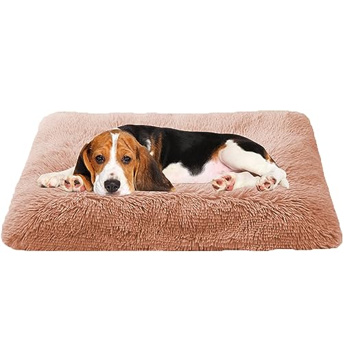 NENIUX Hundekäfigbett, Haustierbett, beruhigende Hundebetten, Zwinger-Pad, Welpenmatte, Hundekäfig-Matratze, rutschfestes Hundekissen, Hundekissen, Katzenpolster für kleine, große, mittelgroße Hunde, NENIUX Hundekäfigbett, Haustierbett, beruhigende Hundebetten, Zwinger-Pad, Welpenmatte, Hundekäfig-Matratze, rutschfestes Hundekissen, Hundekissen, Katzenpolster für kleine, große, mittelgroße Hunde, von NENIUX